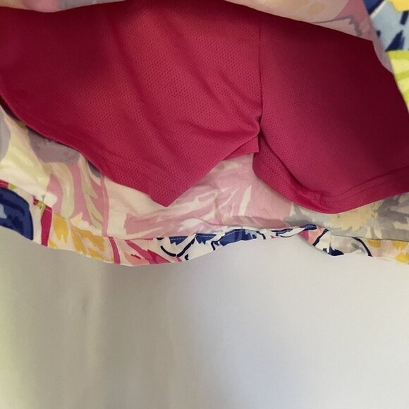 Rafaella Womens Floral Print Skort Length 16" Waist 16" - Picture 5 of 7